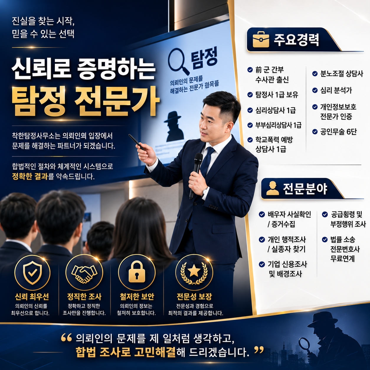고양흥신소 고양탐정사무소 조사 결과의 신뢰도를 높이는 자료 분석 방법 2026